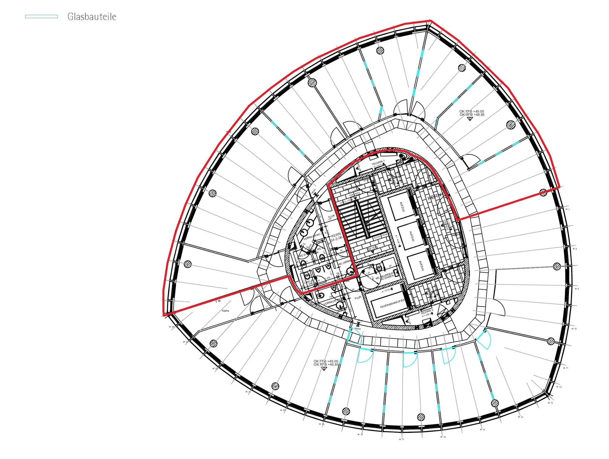 Hochwertige Büroflächen mit repräsentativem Foyer und einer grandiosen