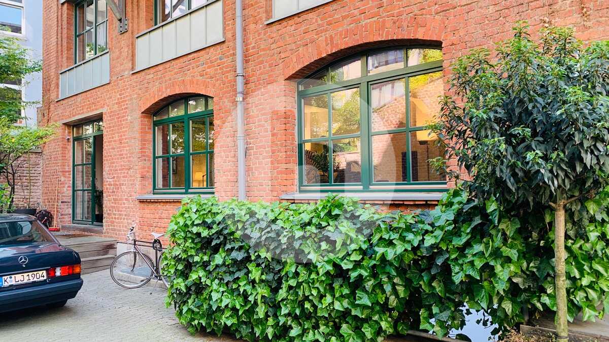 Loftfläche im Hinterhof