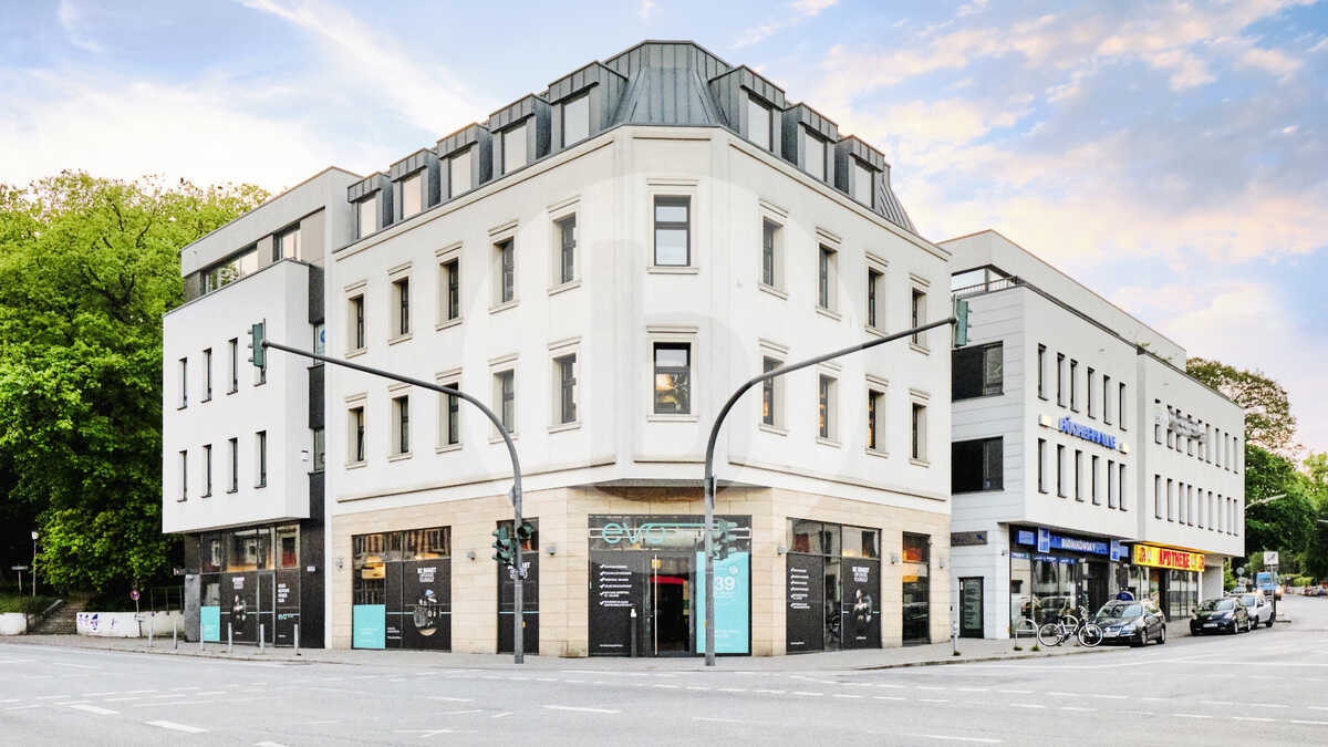 Büroflächen im Blankeneser City-Kern mieten.